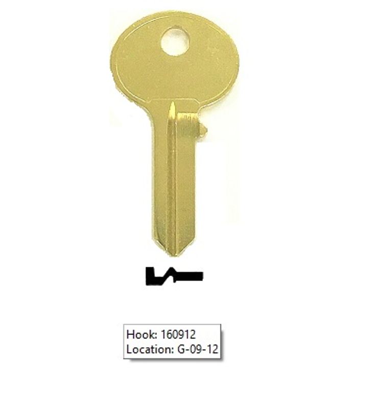 Nøkkel Hudson HG Fireking Arkivskap