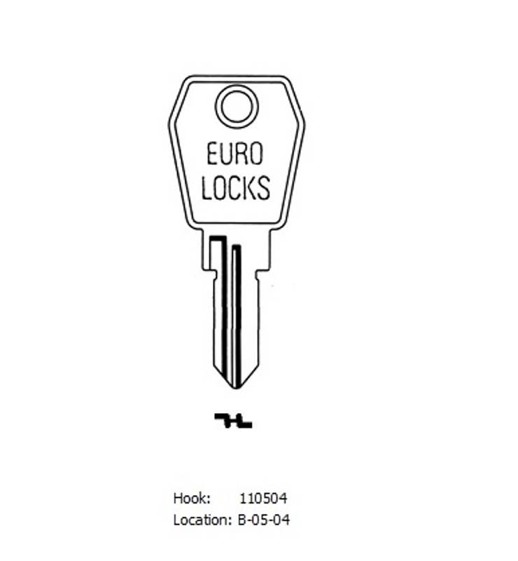 Bilde av Nkkel Eurolocks K serie